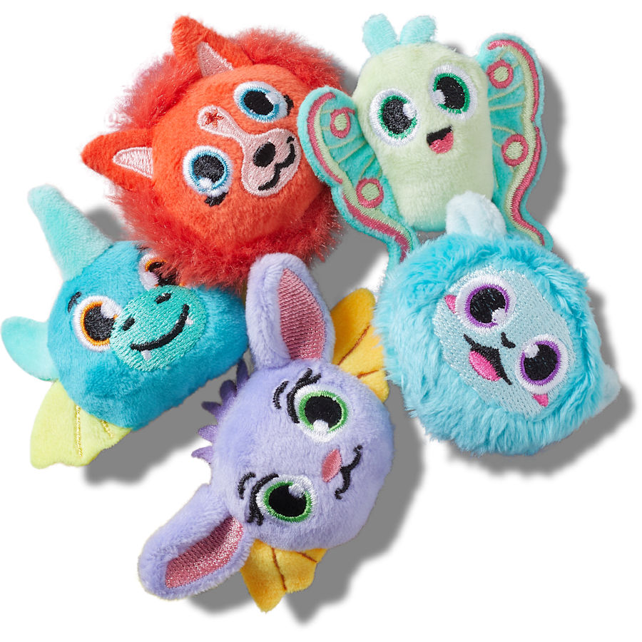 Crocs - Fuzzy Fantasy Animals 5 Pack Jibbitz™ charms Women|Men|Jibbitz™ Charms