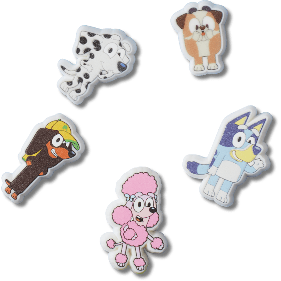 Crocs - Bluey 5Pack Jibbitz™ charms Women|Men|Kids|Jibbitz™ Charms
