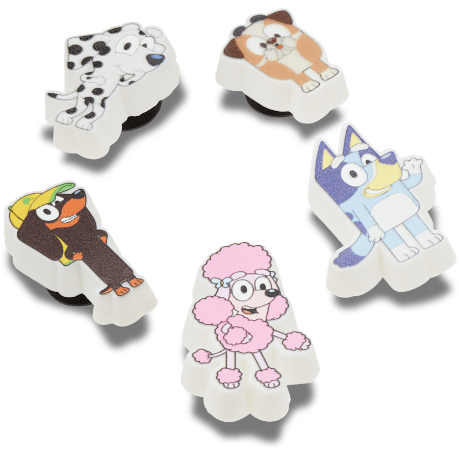 Crocs - Bluey 5Pack Jibbitz™ charms Women|Men|Kids|Jibbitz™ Charms