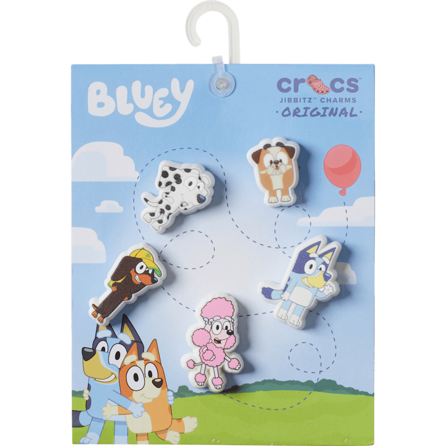 Crocs - Bluey 5Pack Jibbitz™ charms Women|Men|Kids|Jibbitz™ Charms