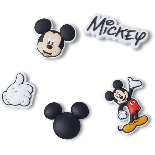 Crocs - Disney Mickey 5 Pack Jibbitz™ charms Women|Men|Kids|Jibbitz™ Charms
