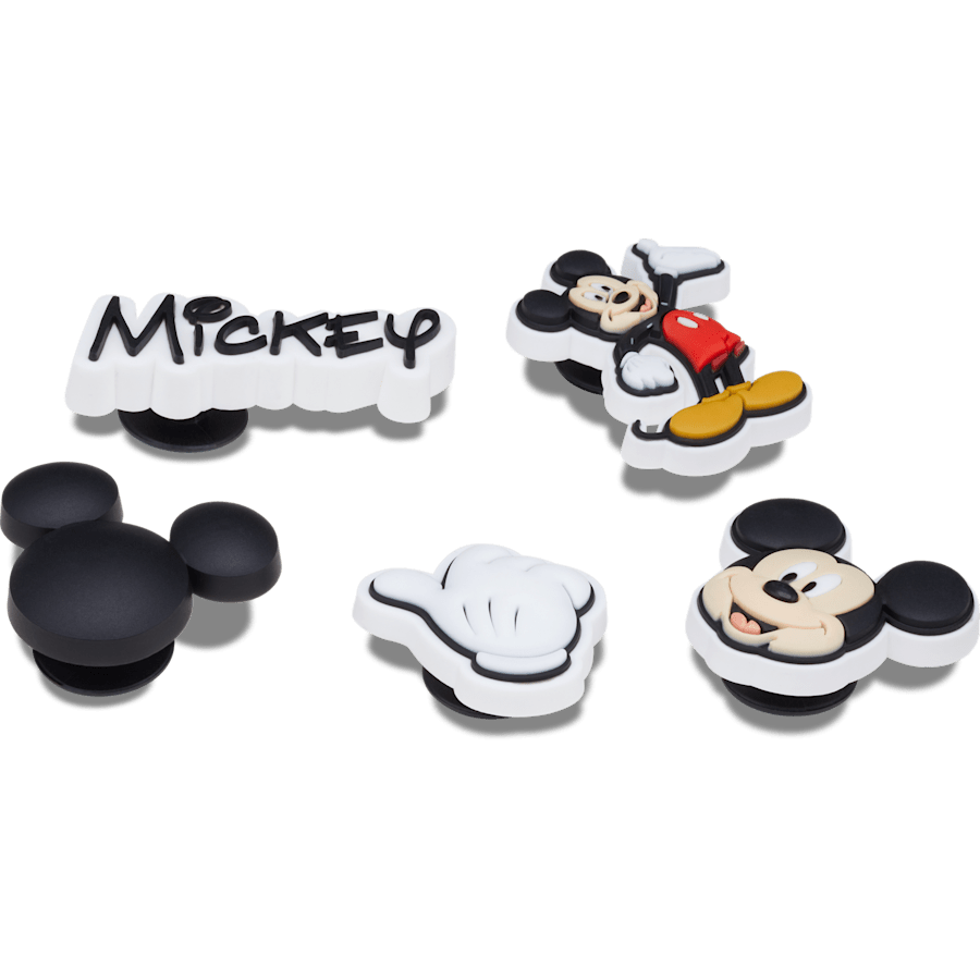 Crocs - Disney Mickey 5 Pack Jibbitz™ charms Women|Men|Kids|Jibbitz™ Charms