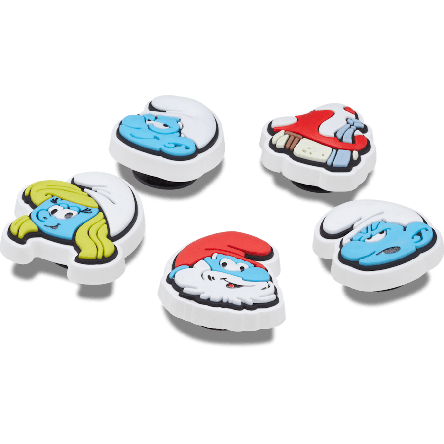 Crocs - Smurfs 5 Pack Jibbitz™ charms Women|Men|Kids|Jibbitz™ Charms