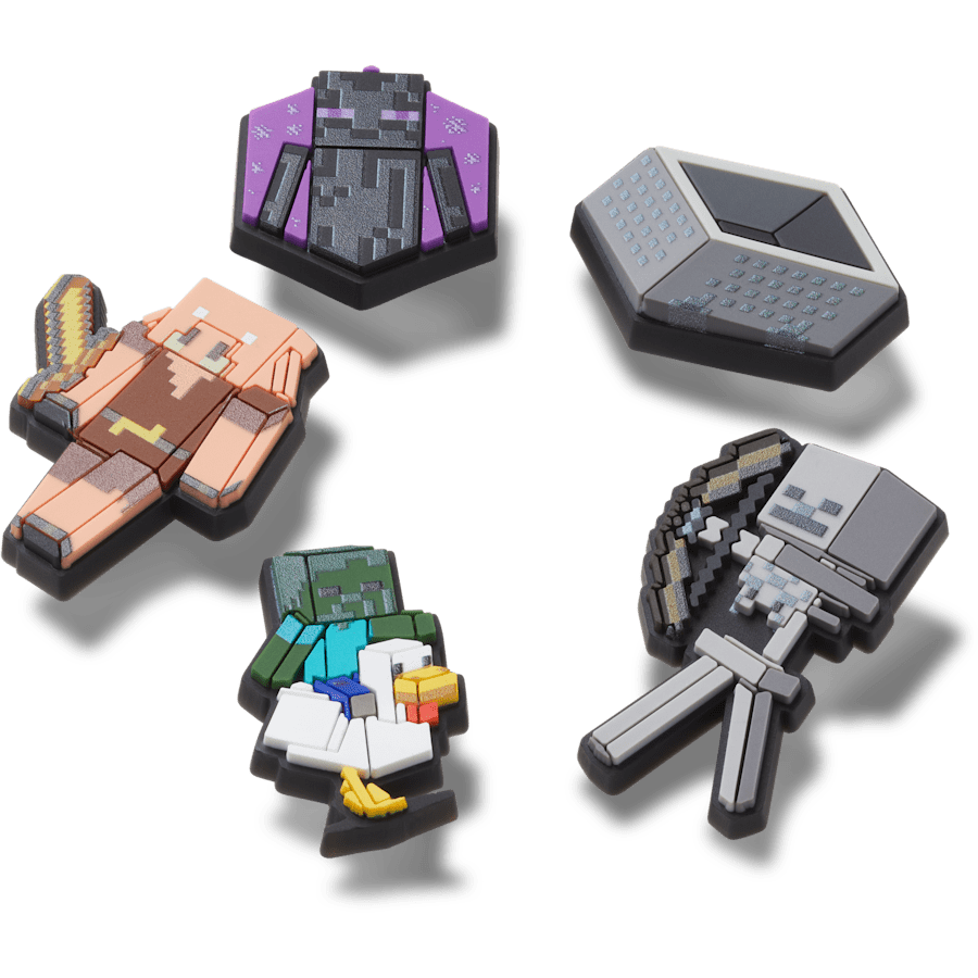 Crocs - Minecraft 5 Pack Jibbitz™ charms Women|Men|Kids|Jibbitz™ Charms