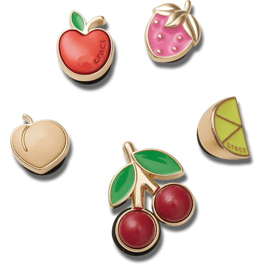 Crocs - Elevated Fruits 5 Pack Jibbitz™ charms Women|Men|Jibbitz™ Charms