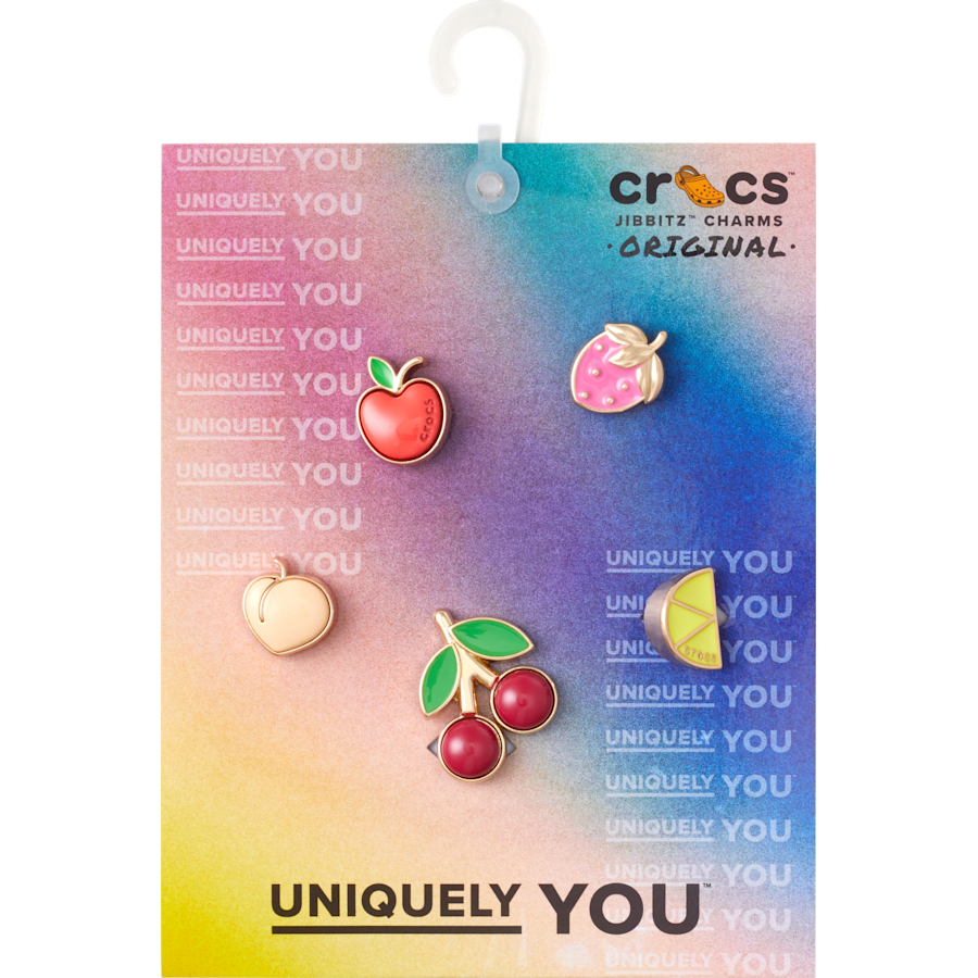 Crocs - Elevated Fruits 5 Pack Jibbitz™ charms Women|Men|Jibbitz™ Charms