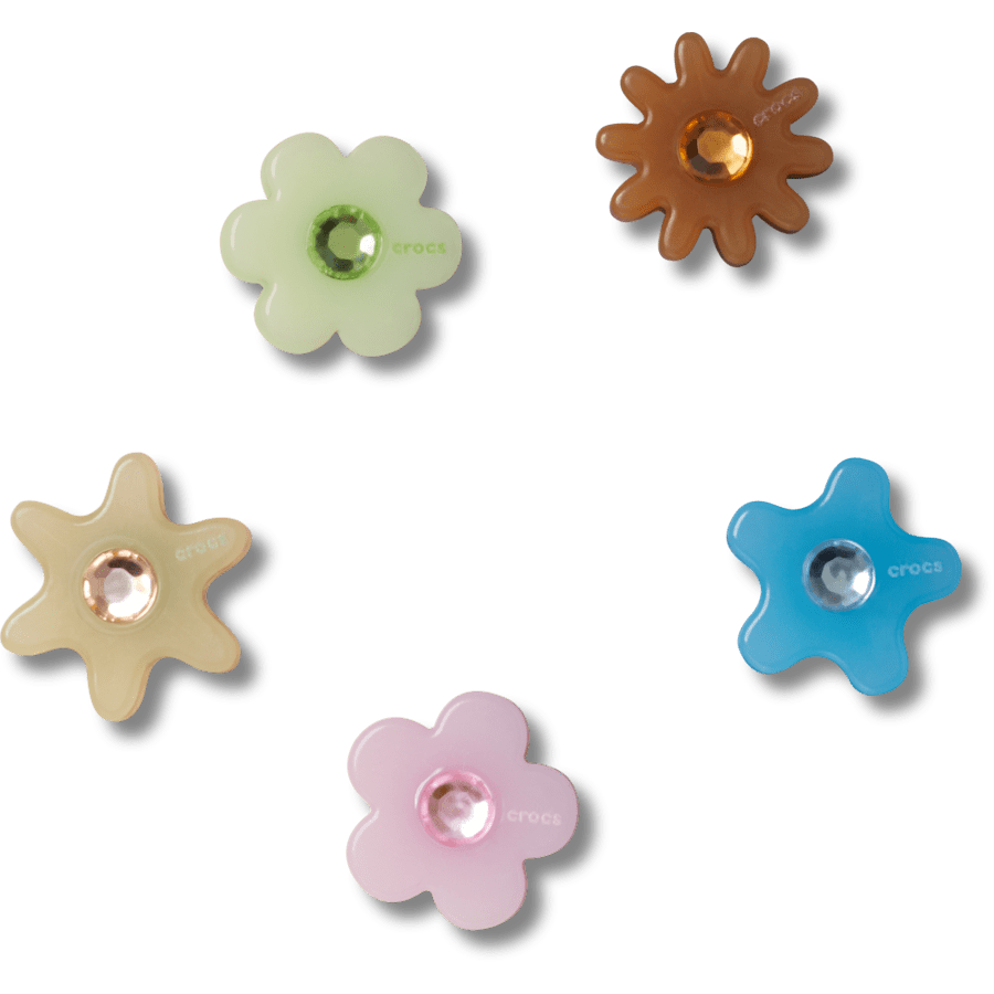Crocs - Enlighten Flower 5 Pack Jibbitz™ charms Women|Men|Jibbitz™ Charms