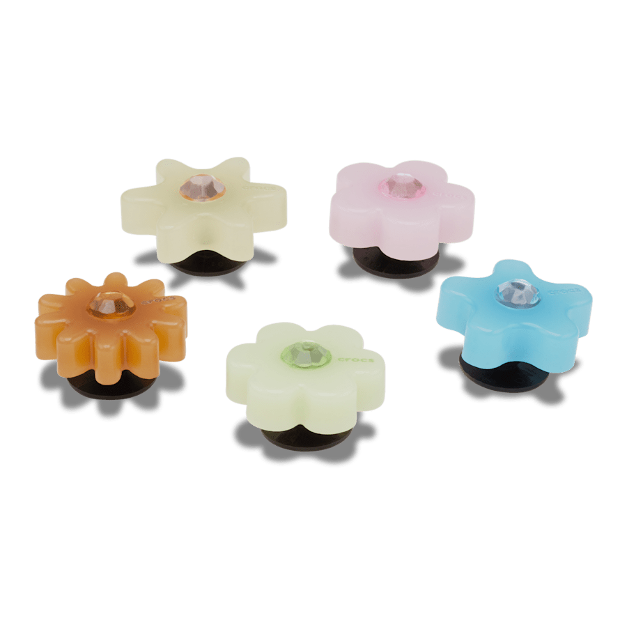 Crocs - Enlighten Flower 5 Pack Jibbitz™ charms Women|Men|Jibbitz™ Charms