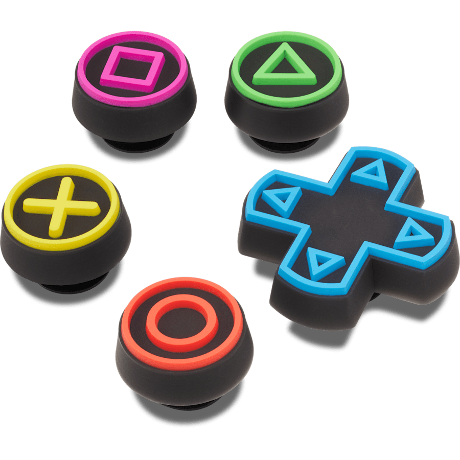 Crocs - Game Controller 5 Pack Jibbitz™ charms Women|Men|Jibbitz™ Charms