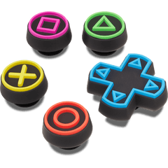 Crocs - Game Controller 5 Pack Jibbitz™ charms Women|Men|Jibbitz™ Charms