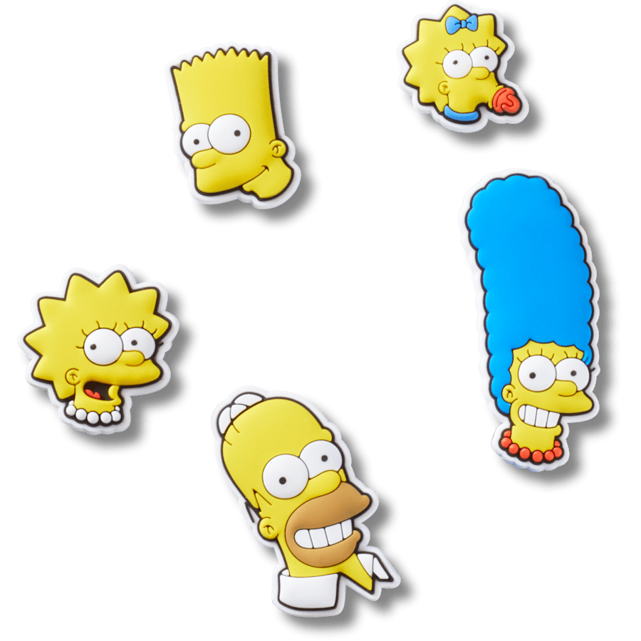 Crocs - The Simpsons 5 Pack Jibbitz™ charms Women|Men|Kids|Jibbitz™ Charms