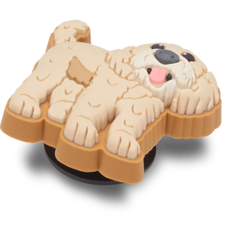 Crocs - b'Golden Doodle Puppy Jibbitz Shoe Charm' Women|Men|Jibbitz™ Charms