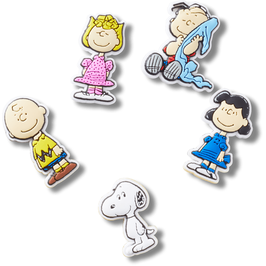 Crocs - Peanuts II 5 Pack Jibbitz™ charms Women|Men|Kids|Jibbitz™ Charms