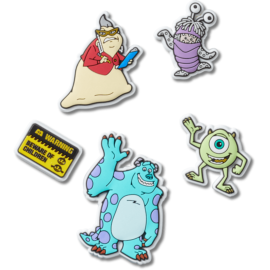 Crocs - Monsters Inc 5Pck Jibbitz™ charms Women|Men|Kids|Jibbitz™ Charms