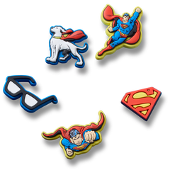 Crocs - Superman 5 Pck Jibbitz™ charms Women|Men|Kids|Jibbitz™ Charms