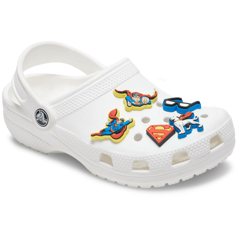Crocs - Superman 5 Pck Jibbitz™ charms Women|Men|Kids|Jibbitz™ Charms