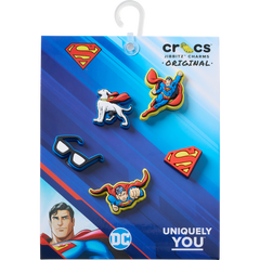 Crocs - Superman 5 Pck Jibbitz™ charms Women|Men|Kids|Jibbitz™ Charms