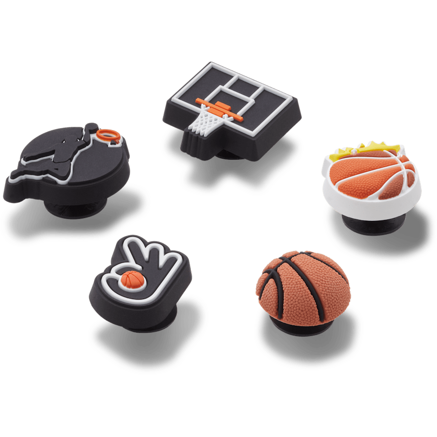 Crocs - Basketball Team 5 Pack Jibbitz™ charms Women|Men|Jibbitz™ Charms