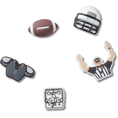 Crocs - Football Team 5 Pack Jibbitz™ charms Women|Men|Jibbitz™ Charms