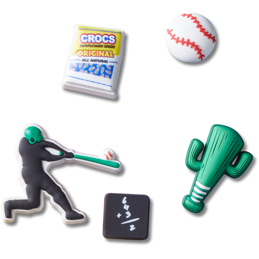 Crocs - Baseball Team 5 Pack Jibbitz™ charms Women|Men|Jibbitz™ Charms