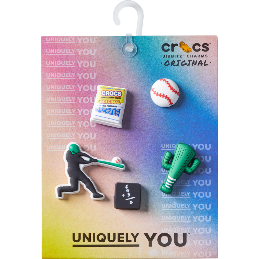 Crocs - Baseball Team 5 Pack Jibbitz™ charms Women|Men|Jibbitz™ Charms
