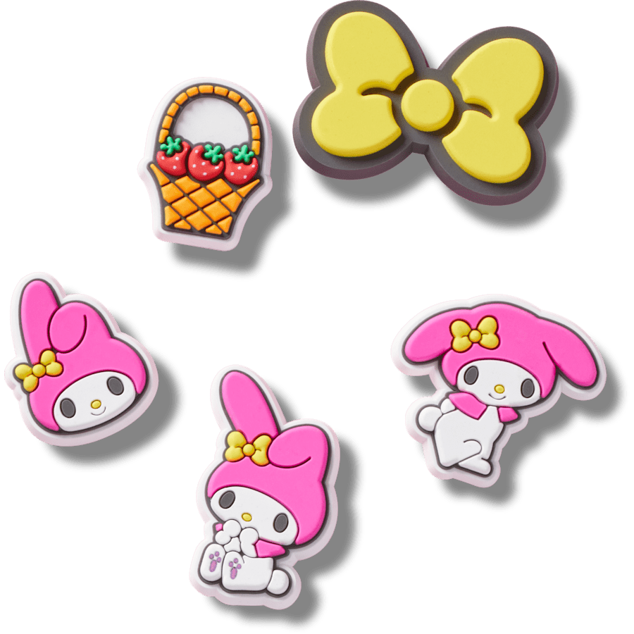 Crocs - MyMelody 5 Pack Jibbitz™ charms Women|Men|Kids|Jibbitz™ Charms