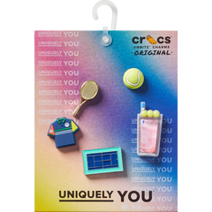Crocs - Day at The Tennis Court 5 Pack Jibbitz™ charms Women|Men|Jibbitz™ Charms