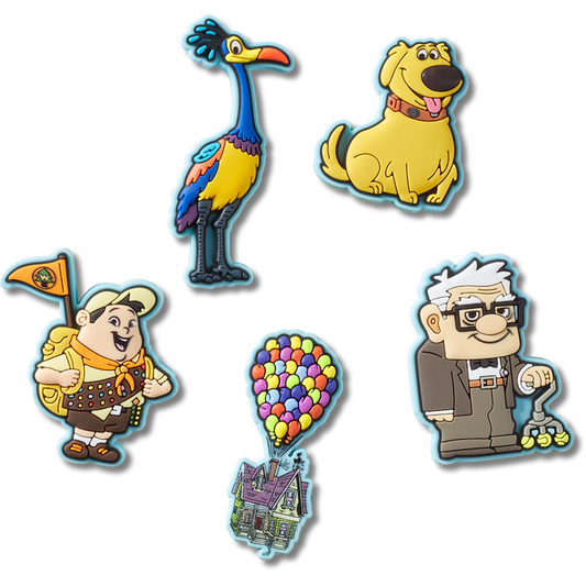 Crocs - Pixar UP 5 Pck Jibbitz™ charms Women|Men|Kids|Jibbitz™ Charms