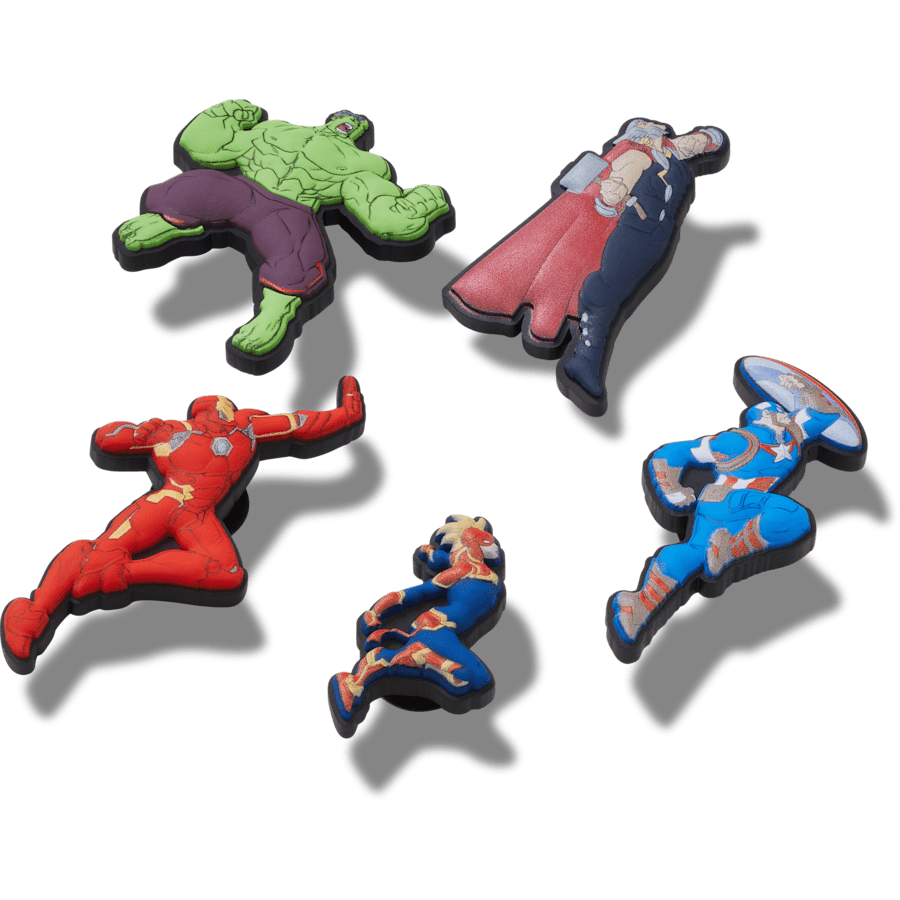Crocs - Avengers Heroes 5PCk Jibbitz™ charms Women|Men|Kids|Jibbitz™ Charms