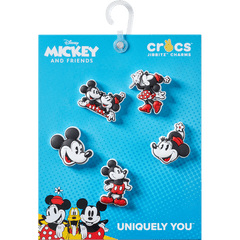 Crocs - Mickey and Minnie PVC 5 Pack Jibbitz™ charms Women|Men|Kids|Jibbitz™ Charms