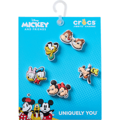 Crocs - Mickey and Friends PVC 5 Pack Jibbitz™ charms Women|Men|Kids|Jibbitz™ Charms