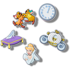Crocs - Cinderella 5 Pack Jibbitz™ charms Women|Men|Kids|Jibbitz™ Charms