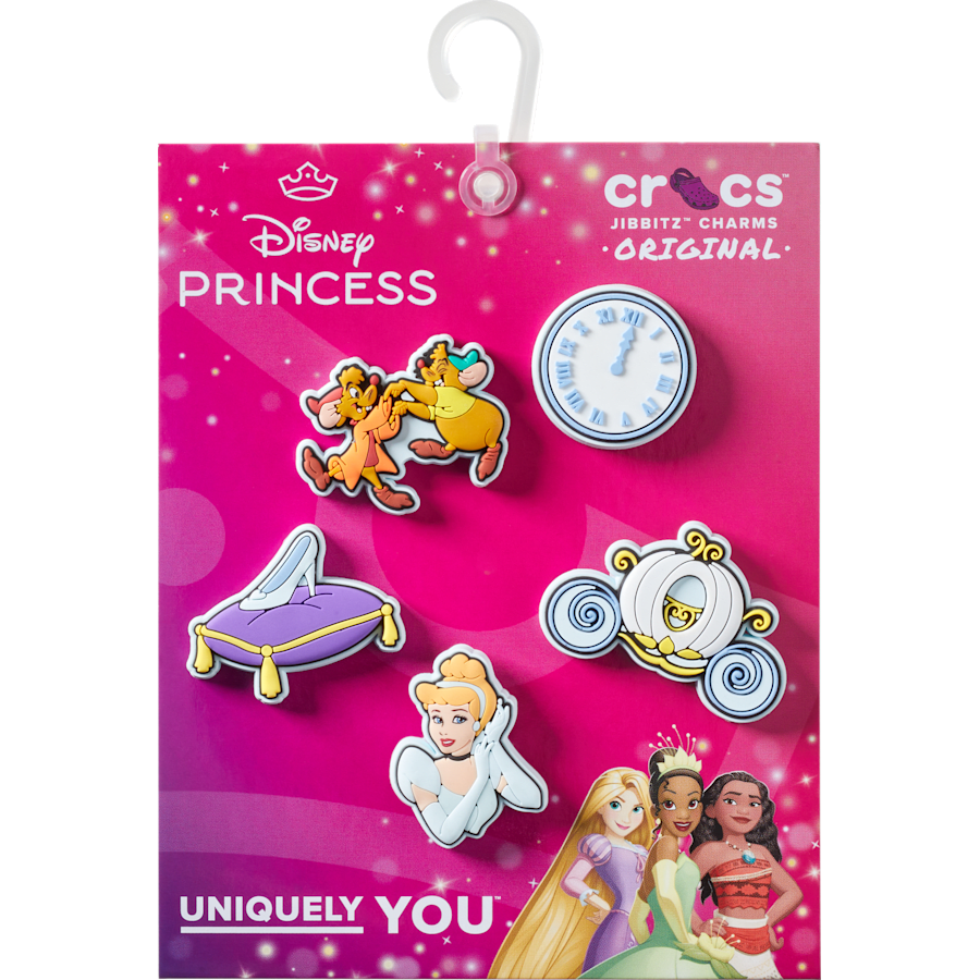 Crocs - Cinderella 5 Pack Jibbitz™ charms Women|Men|Kids|Jibbitz™ Charms