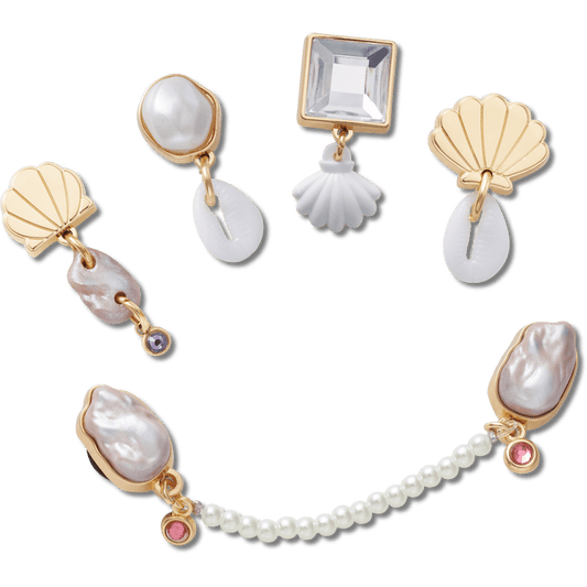 Crocs - Elevated Pearl 5 Pack Jibbitz™ charms Women|Men|Kids|Jibbitz™ Charms