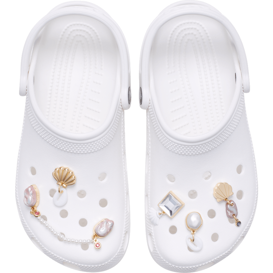 Crocs - Elevated Pearl 5 Pack Jibbitz™ charms Women|Men|Kids|Jibbitz™ Charms