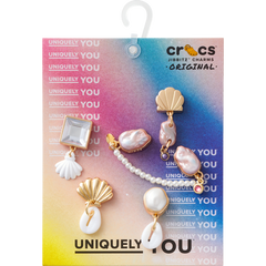 Crocs - Elevated Pearl 5 Pack Jibbitz™ charms Women|Men|Kids|Jibbitz™ Charms