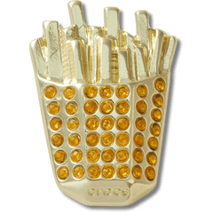 Crocs - Gold French Fries Jibbitz™ charms Women|Men|Jibbitz™ Charms