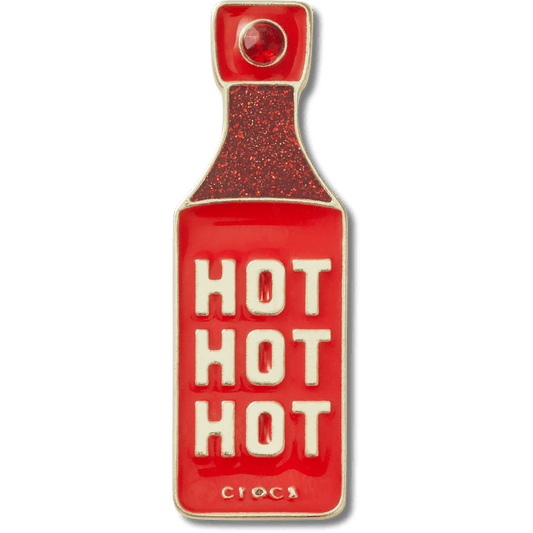 Crocs - Gold Hot Hot Hot Sauce Jibbitz™ charms Women|Men|Jibbitz™ Charms