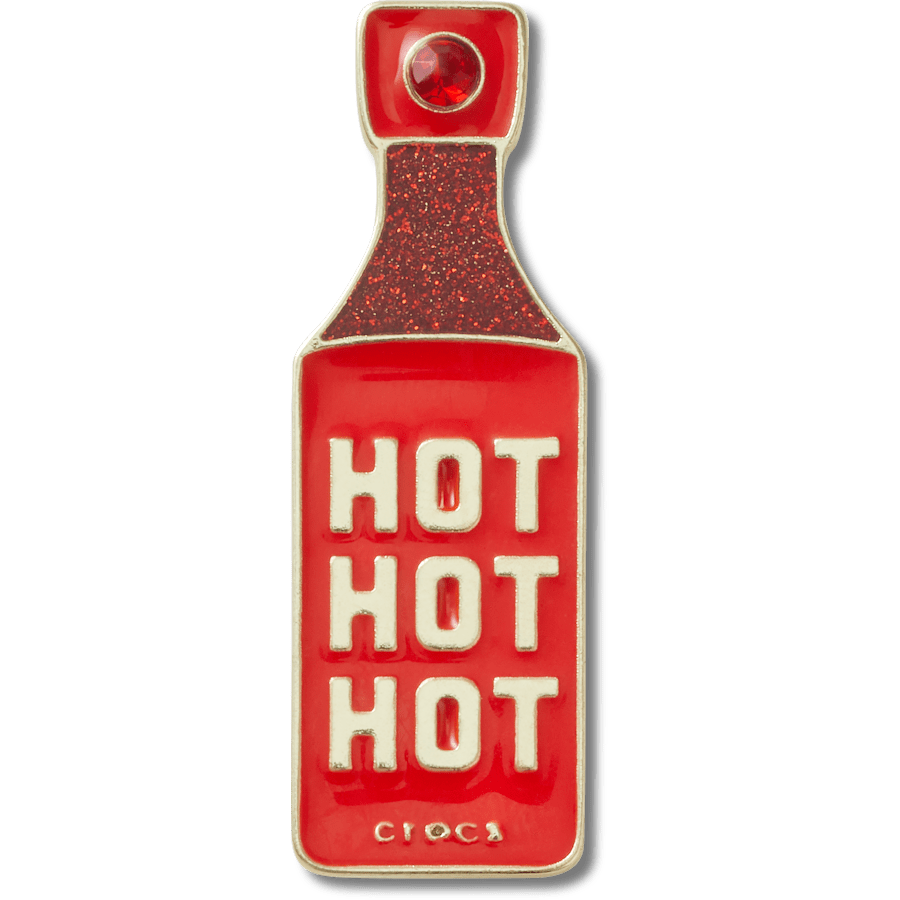 Crocs - Gold Hot Hot Hot Sauce Jibbitz™ charms Women|Men|Jibbitz™ Charms