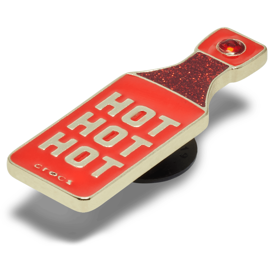 Crocs - Gold Hot Hot Hot Sauce Jibbitz™ charms Women|Men|Jibbitz™ Charms