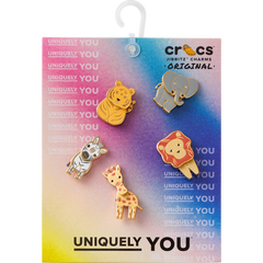 Crocs - Enamel Safari 5 Pack Jibbitz™ charms Women|Men|Jibbitz™ Charms