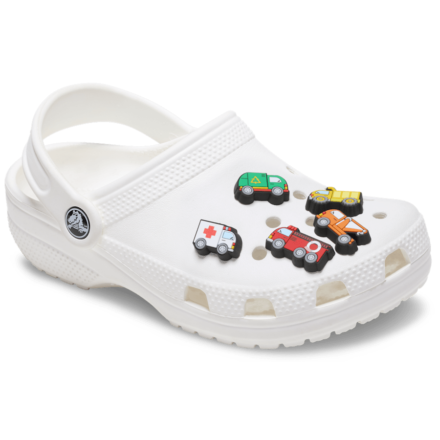 Crocs - Tiny Work Trucks 5 Pack Jibbitz™ charms Women|Men|Jibbitz™ Charms