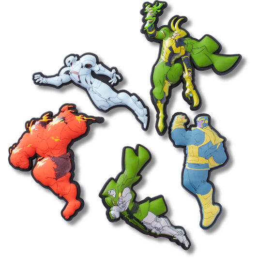 Crocs - Avengers Villains 5Pck Jibbitz™ charms Women|Men|Kids|Jibbitz™ Charms