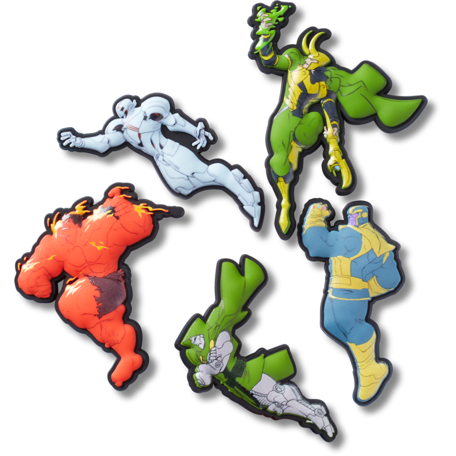 Crocs - Avengers Villains 5Pck Jibbitz™ charms Women|Men|Kids|Jibbitz™ Charms
