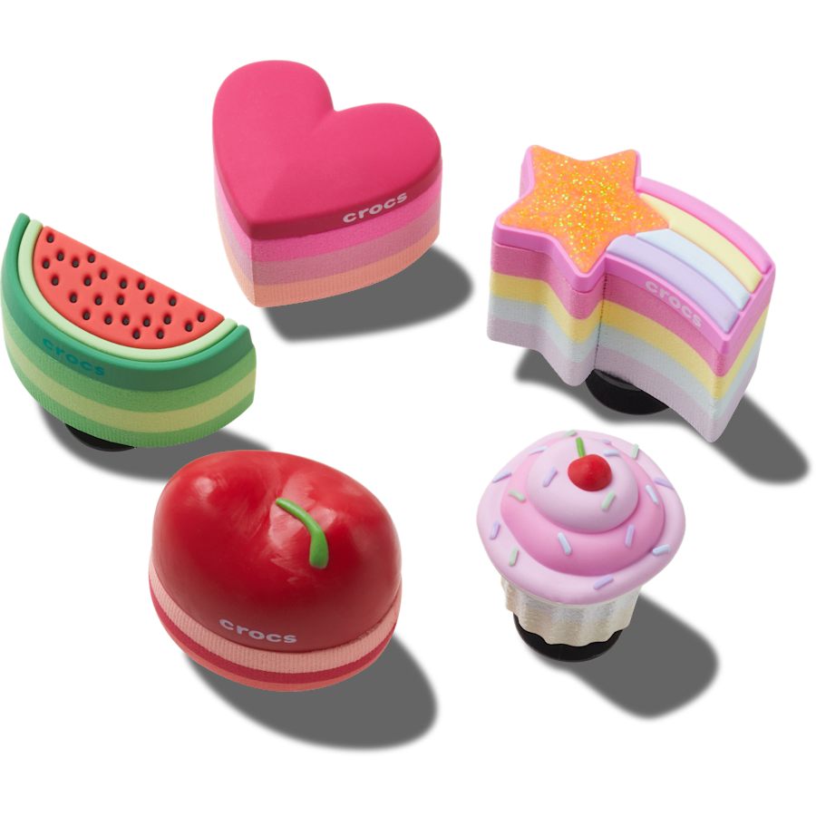 Crocs - Stacked Sweets 5 Pack Jibbitz™ charms Women|Men|Jibbitz™ Charms