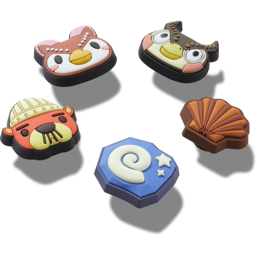 Crocs - Animal Crossing Collector 5 Pack Jibbitz™ charms Women|Men|Kids|Jibbitz™ Charms