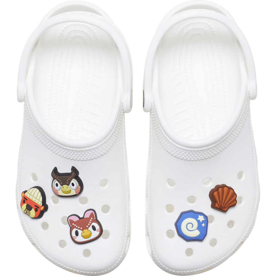 Crocs - Animal Crossing Collector 5 Pack Jibbitz™ charms Women|Men|Kids|Jibbitz™ Charms