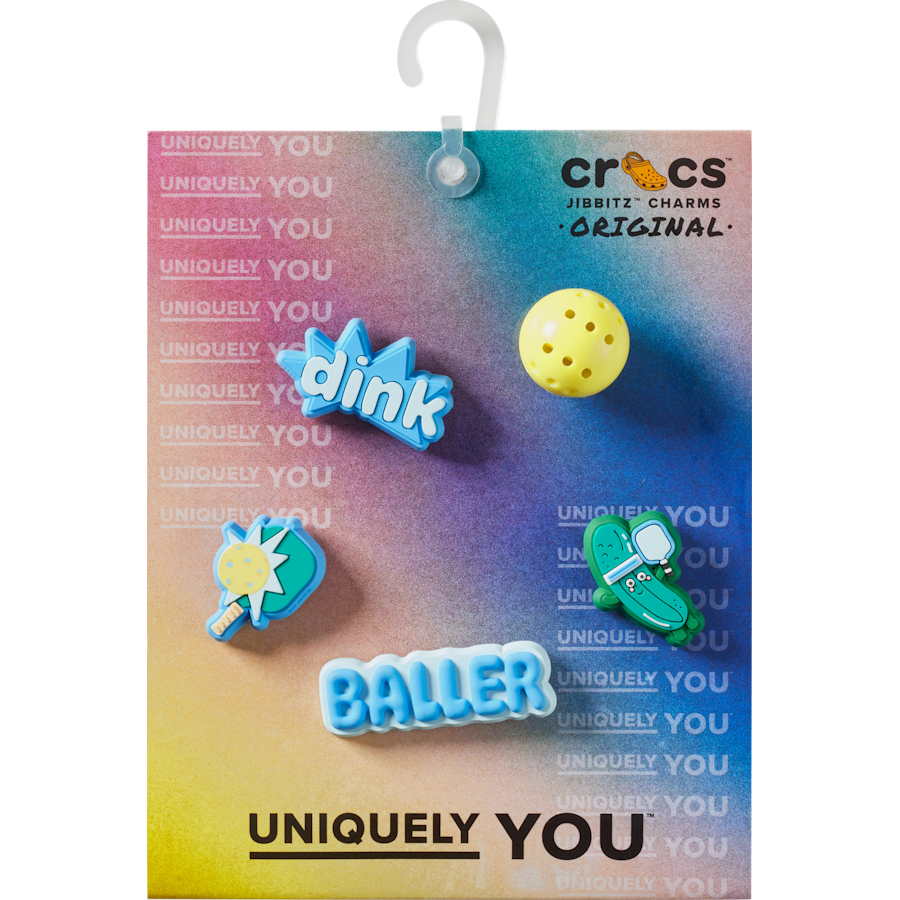 Crocs - Pickle Ball 5 Pack Jibbitz™ charms Women|Men|Jibbitz™ Charms