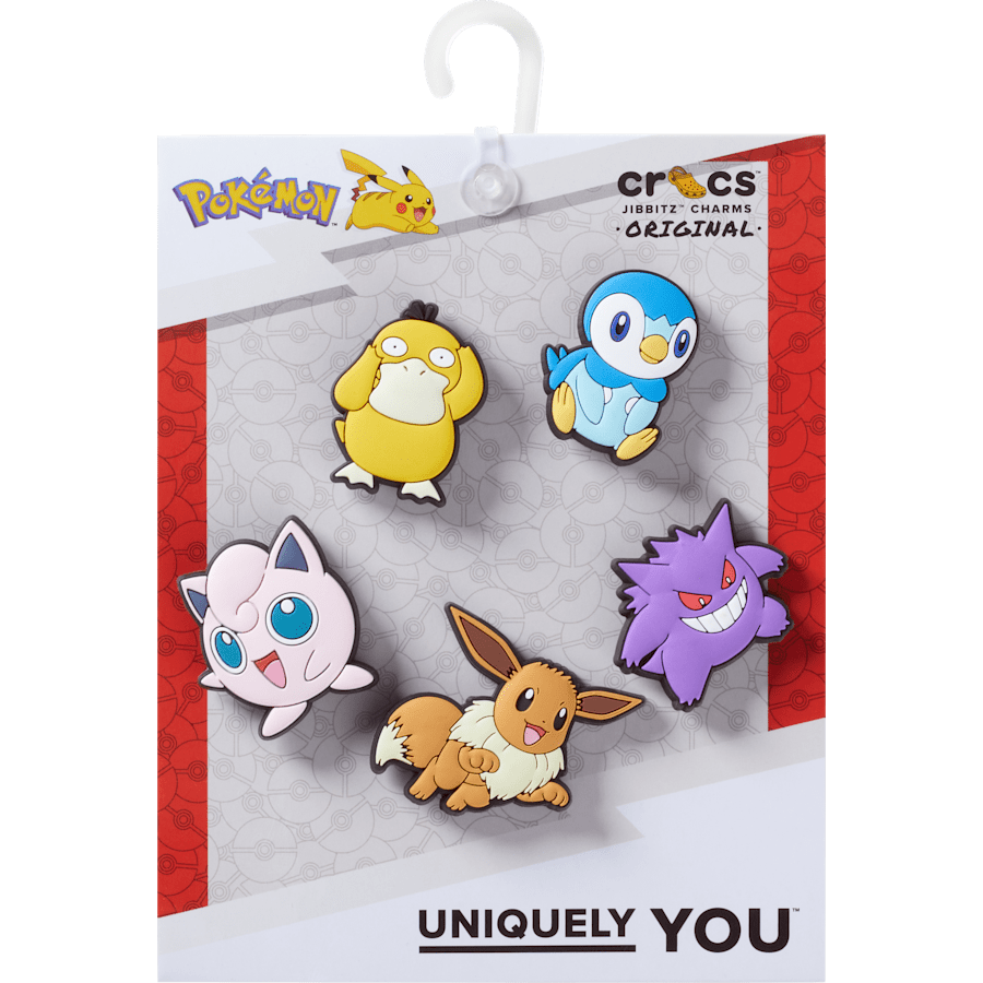 Crocs - Pokemon Assrtd 5 Pck Jibbitz™ charms Women|Men|Jibbitz™ Charms