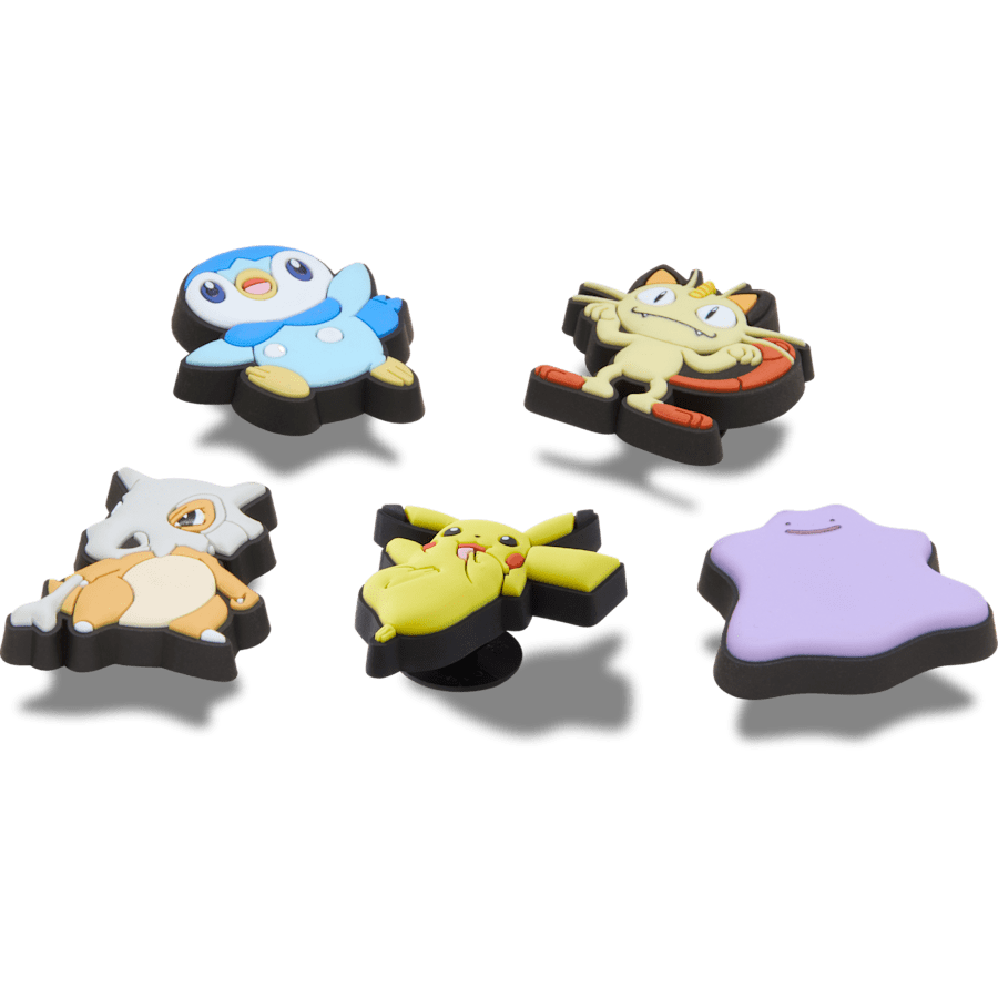 Crocs - Pokemon Variety 5 Pck Jibbitz™ charms Women|Men|Kids|Jibbitz™ Charms